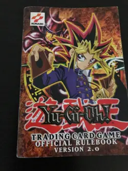 Starter Deck Yugi Official Rule Book Game Mat Deck Zone No Cards 1996 - Image 2