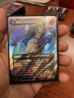 Kuja, Genome Sorcerer (Borderless) (Surge Foil) Final Fantasy Foil - Image 1
