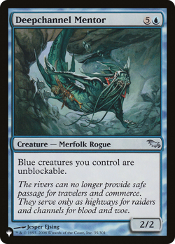 Deepchannel Mentor [The List] Magic MTG - Image 1