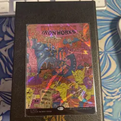 Krark-Clan Ironworks HALO FOIL, An Encyclopedia of Magic Secret Lair, NM - Image 1