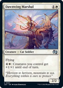 Dawnwing Marshal [Foundations Jumpstart] Magic MTG - Image 1