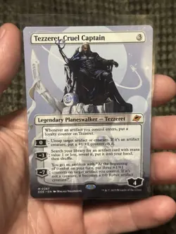 Tezzeret, Cruel Captain (Borderless) Edge of Eternities Regular 287 - Image 1