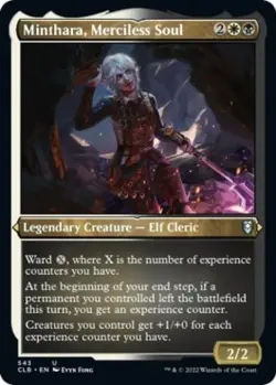 NM Foil U - Minthara, Merciless Soul (Etched Foil): CLB - Image 1