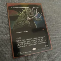 MTG - Tarkir: Dragonstorm - Craterhoof Behemoth Borderless - Mythic 0346 - Image 2