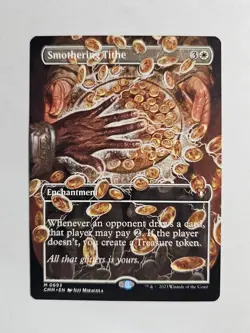 Smothering Tithe (Borderless) MTG Commander Masters Regular Nm - Image 1