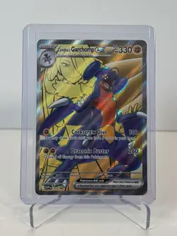 Cynthia's Garchomp ex Pokemon Scarlet & Violet SVP 204 Full Art Promo NM - Image 1