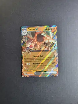 Golem Ex 76/165 Pokemon TCG S&V 151 Double Rare Holo NM - Image 2