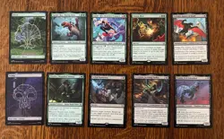MTG Marvel’s Spider-Man Card Lot - Prowler Rex Venom Scorpion Grendel ++ - Image 1