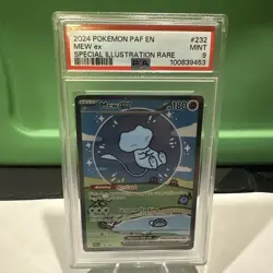 BUBBLE MEW ex #232/091 PSA 9 - Pokemon Paldean Fates Special Illustration Rare - Image 1