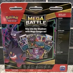 Pokemon TCG Mega Battle Deck Mega Gengar Ex Factory Sealed Brand New Sealed - Image 2