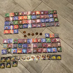 MASSIVE Pokemon Vintage Art Box Lot Of Lenticular Flipz, Stickers 112 Pieces 🔥 - Image 1