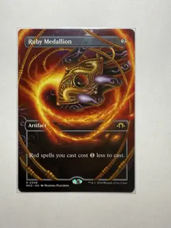 Ruby Medallion (Borderless) Modern Horizons 3 Regular - Image 1