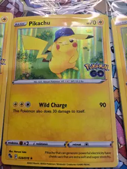 3 x Pokemon Pikachu 28/78 Pokemon Go Promo SEALED - Image 2