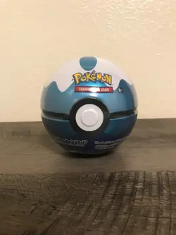 POKEMON TCG DIVE BALL POKEBALL TIN H19 EVOLUTIONS LOST THUNDER BURNING SHADOWS - Image 1