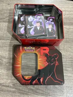DESTINED RIVALS (325) Sleeves Pokemon Lot Bundle W/Team Rockets Persian Tin - Image 3