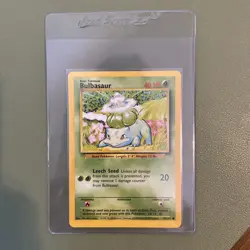 Pokemon TCG Bulbasaur Base Set 44/102 Regular NEAR MINT NM - Image 3
