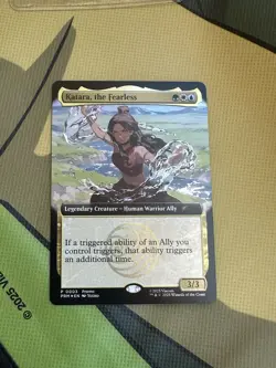 Magic the Gathering SDCC 2025 Nickelodeon “Katara, the Fearless” Promo Card - Image 1