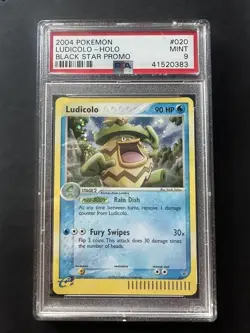 2004 Pokemon Ludicolo Black Star Promo 020 Holo PSA 9 - Image 1