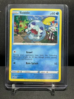 Sobble SWSH073 Cosmos Holo Black Star Promo Pokemon 2020 Sword & Shield - NM - Image 1