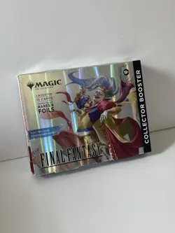 MAGIC THE GATHERING MTG FINAL FANTASY COLLECTOR BOOSTER OMEGA BOX IN HAND!!! - Image 1