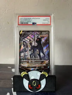 PSA 10 Umbreon V CSR Full Art VMAX Climax 244/184 Japanese Pokemon 2021 - Image 1