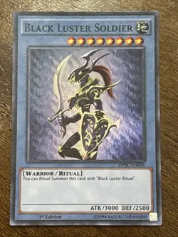 Black Luster Soldier DPBC-EN006 - Battle City - 1st Edition Super Rare LP - Image 1