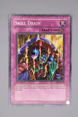 Yu-Gi-Oh! Skill Drain DCR-049 Dark Crisis Rare 1st Edition LP - Image 1