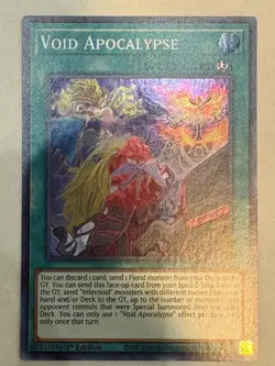 YUGIOH- Void Apocalypse - ETCO-EN065 - Super Rare - 1st Edition - Image 1