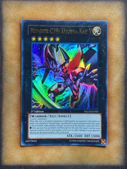 Yugioh Number C39: Utopia Ray V YS13-ENV01 Ultra Rare 1st Ed LP - Image 1