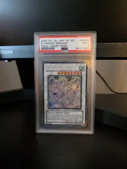 Yu-Gi-Oh! 1st Edition Ghost Rare Stardust Dragon TDGS-EN040 Psa 9 - Image 4