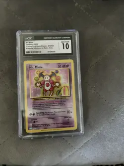 Pokemon Mr. Mime Holo #013/034 TCG Classic CLB CGC 10 Gem Mint 2023 English Card - Image 1