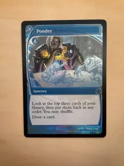 Ponder (Future Sight) MagicFest Cards Foil - Image 1