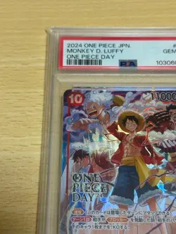 Monkey D Luffy One Piece Day'24 Event Promo PSA10 Trading Card Limited Edition - Image 2