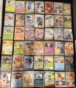 🔥 Pokemon TCG 42 Card Mixed Lot - Holo/EX/V/VSTAR/JP/Full Arts 🎁 - Image 1