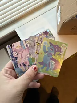 My Little Pony Trading Card Game Cards MLP TCG Lot with Foils Trixie UR - Image 5