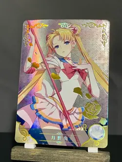 Goddess Story NS-2M11 CCG Anime Waifu Doujin Holo Foil Card SSR - Sailor Moon - Image 1