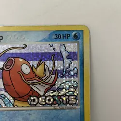 Pokemon TCG Magikarp 64/107 EX Deoxys Stamped Reverse Holo Card - Image 3