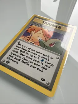1st Ed Pokemon Card Gym Challenge Misty’s Tears 118/132 English RARE LP/NM - Image 3