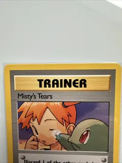 1st Ed Pokemon Card Gym Challenge Misty’s Tears 118/132 English RARE LP/NM - Image 4