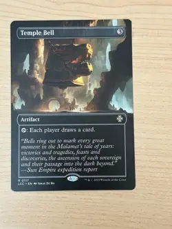Temple Bell (Borderless) ~ NM ~ The Lost Caverns of Ixalan ~ R 0117 MTG - Image 3