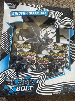 Pokemon Trading Card Game Binder Collection Scarlet&Violet Black Bolt - Image 1