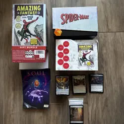 Magic the Gathering Spider-Man Gift Bundle 170+ Cards, Lands, No Packs/Promo Zzz - Image 1