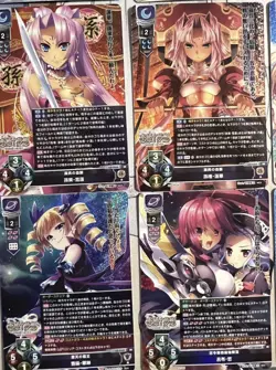 Lycee Overture Nexton 3.0 Full Complete Set of Foil SRs 12 Cards Koihime Amakano - Image 3