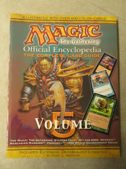 Magic The Gathering MTG Official Encyclopedia Volume 5: The Complete Card Guide - Image 1
