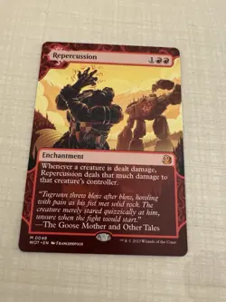 Magic The Gathering: Repercussion. NM. Regular - Image 2