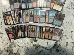 Mtg Non Basic Land Lot x100 - Magic The Gathering Special And Multi Land Lot - Image 2