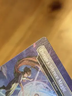 Porom’s Silence Magic, R 7003, MTG Final Fantasy Secret Lair Misprint Miscut OC - Image 3