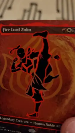 Neon Ink Fire Lord Zuko FOIL Magic: The Gathering Avatar The Last Airbender 0360 - Image 2