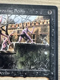 MAGIC: THE GATHERING Arabian Nights STONE * THROWING * DEVILS Lightly Played #1 - Image 3