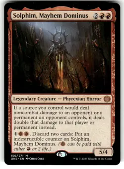 Solphim, Mayhem Dominus Phyrexia: All Will Be One Regular MTG - Image 1